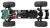 Zdalnie sterowany samochód RC Crawler Mini-Crosstrailer AMXRock 4WD 1:16 zielony