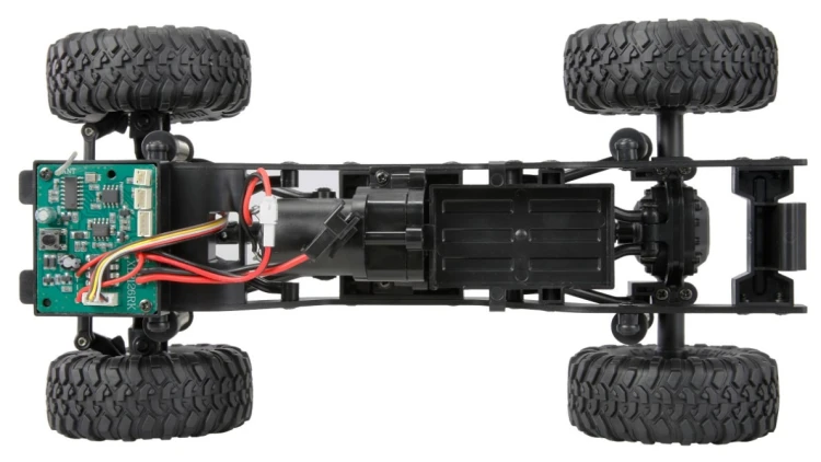 Zdalnie sterowany samochód RC Crawler Mini-Crosstrailer AMXRock 4WD 1:16 zielony