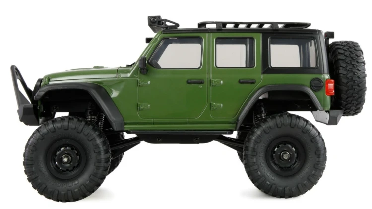 Zdalnie sterowany samochód RC Crawler Mini-Crosstrailer AMXRock 4WD 1:16 zielony