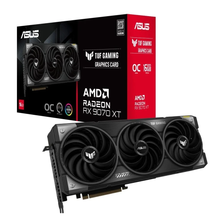 Karta graf. ASUS TUF RX9070XT O16G GAMING