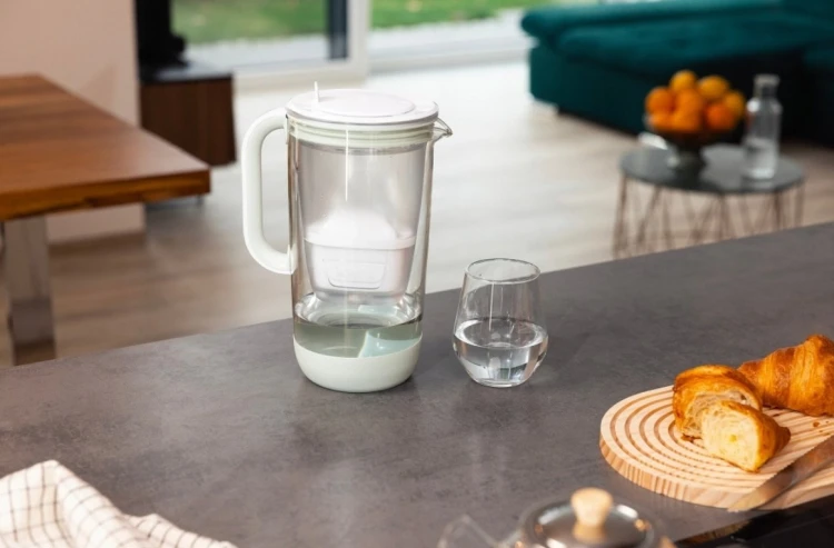 Dzbanek filtrujący Brita Glass+1MaxtraProPP 2,5l | miętowy