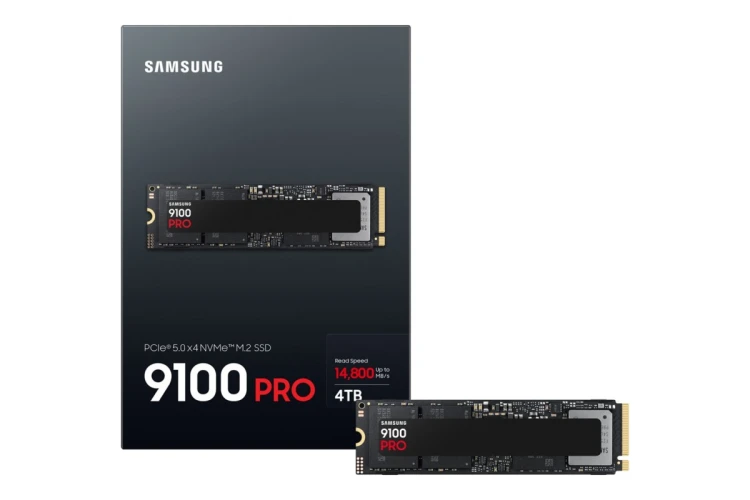 SSD PCIE G5 M.2 NVME 4TB/9100 PRO MZ-VAP4T0BW SAMSUNG