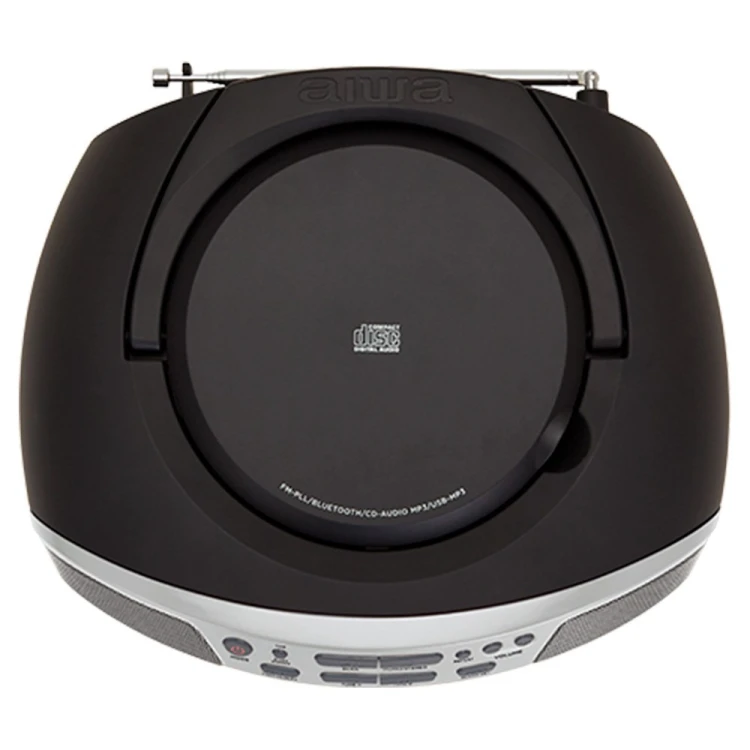 AIWA boombox BBTU-400SL CD/FM RDS/USB/BT srebrny