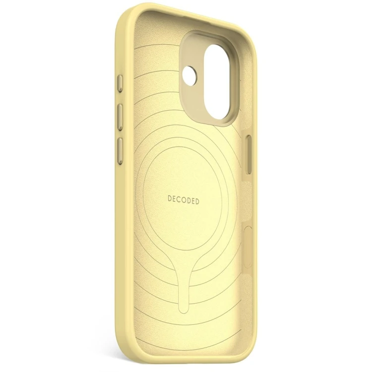 Decoded D25IPO17BCS9YW pokrowiec na telefon komórkowy 16 cm (6.3") Żółty