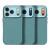 Decoded Silicone Backcover Apple iPhone 17 Pro Retro Blue pokrowiec na telefon komórkowy 16 cm (6.3") Niebieski
