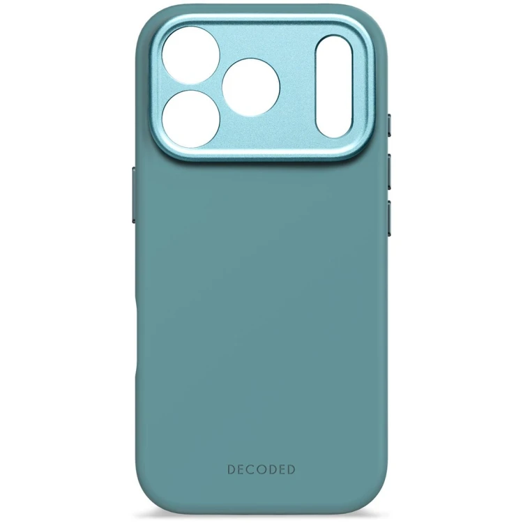 Decoded Silicone Backcover Apple iPhone 17 Pro Retro Blue pokrowiec na telefon komórkowy 16 cm (6.3") Niebieski