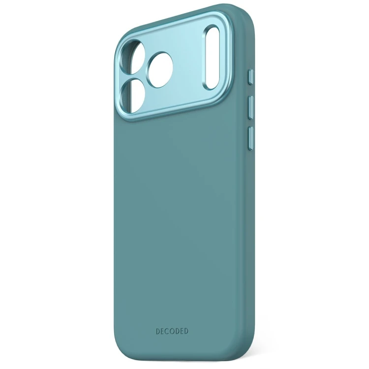 Decoded Silicone Backcover Apple iPhone 17 Pro Max Retro Blue pokrowiec na telefon komórkowy 17,5 cm (6.9") Niebieski