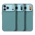 Decoded Silicone Backcover Apple iPhone 17 Pro Max Retro Blue pokrowiec na telefon komórkowy 17,5 cm (6.9") Niebieski