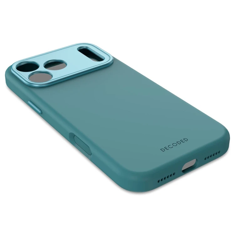 Decoded Silicone Backcover Apple iPhone 17 Pro Max Retro Blue pokrowiec na telefon komórkowy 17,5 cm (6.9") Niebieski