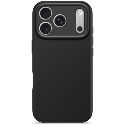 Decoded Silicone Backcover Apple iPhone 17 Pro Phantom Black pokrowiec na telefon komórkowy 16 cm (6.3") Czarny