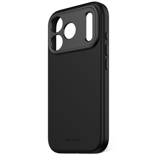 Decoded Silicone Backcover Apple iPhone 17 Pro Phantom Black pokrowiec na telefon komórkowy 16 cm (6.3") Czarny