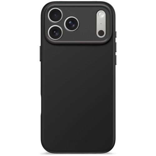 Decoded Silicone Backcover Apple iPhone 17 Pro Max Phantom Black pokrowiec na telefon komórkowy 17,5 cm (6.9") Czarny