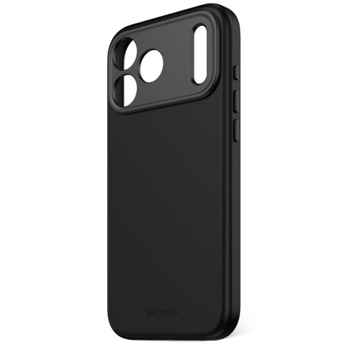 Decoded Silicone Backcover Apple iPhone 17 Pro Max Phantom Black pokrowiec na telefon komórkowy 17,5 cm (6.9") Czarny