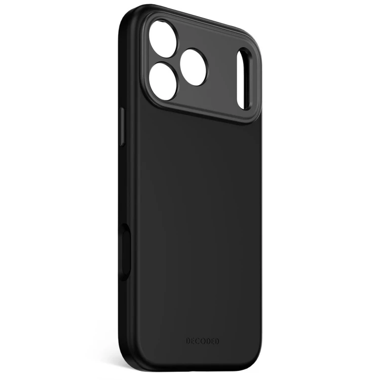 Decoded Silicone Backcover Apple iPhone 17 Pro Max Phantom Black pokrowiec na telefon komórkowy 17,5 cm (6.9") Czarny