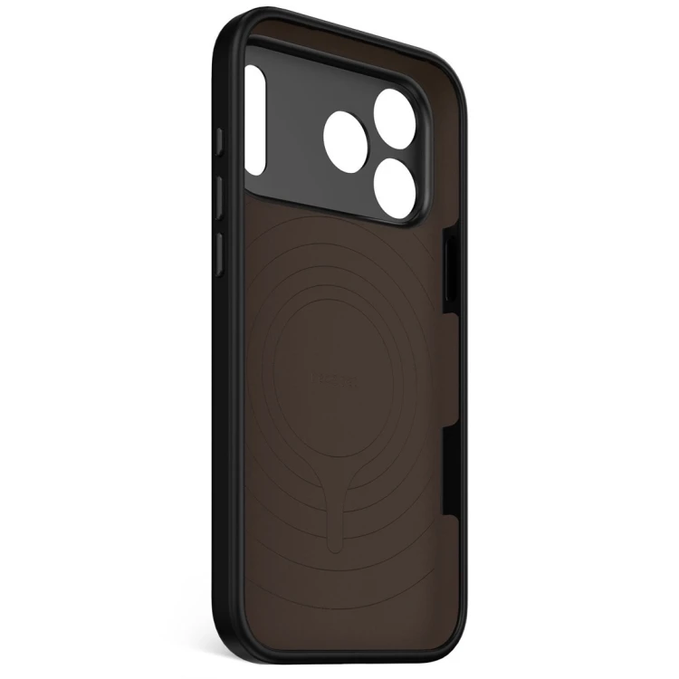 Decoded Silicone Backcover Apple iPhone 17 Pro Max Phantom Black pokrowiec na telefon komórkowy 17,5 cm (6.9") Czarny