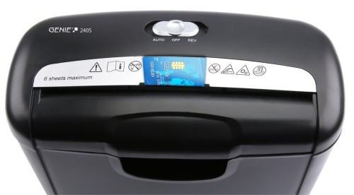 Genie 240 S niszczarka Rozdrabnianie taśmowe 72 dB Czarny
