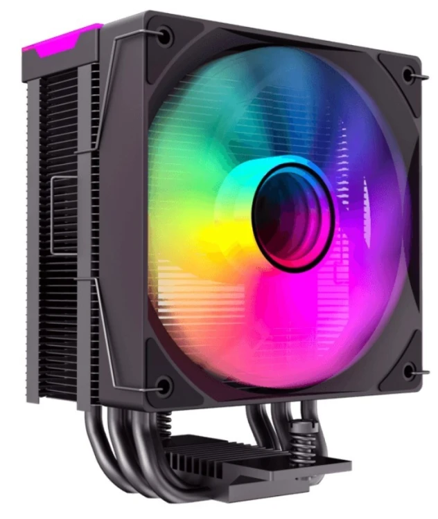 GameMax SIGMA 550 INFINITY BK system chłodzenia komputerów Procesor Chłodnica powietrza 12 cm Czarny 1 szt.