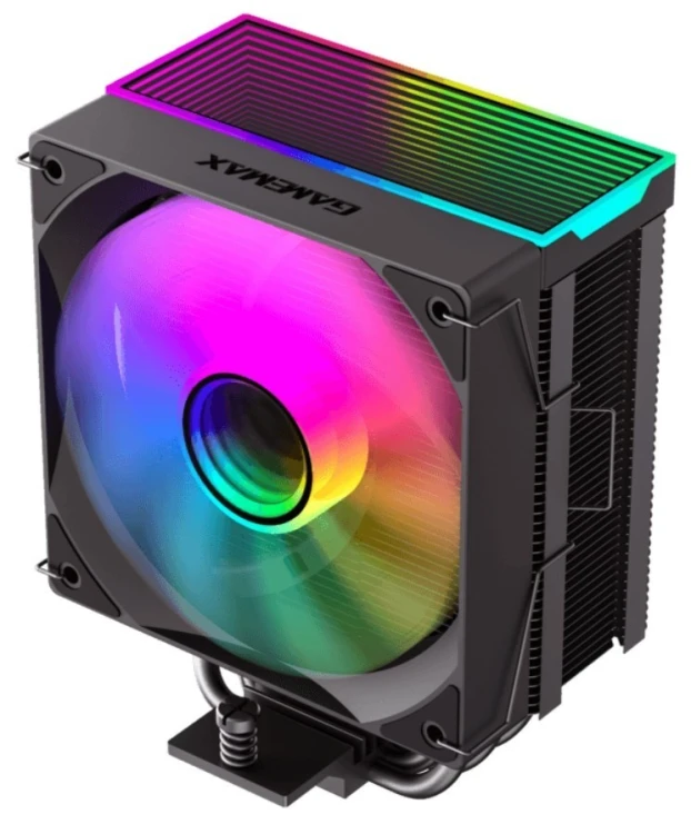 GameMax SIGMA 550 INFINITY BK system chłodzenia komputerów Procesor Chłodnica powietrza 12 cm Czarny 1 szt.