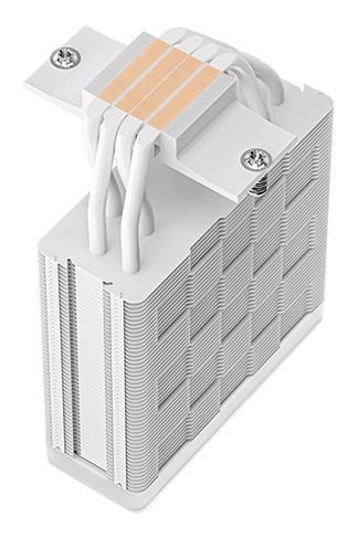 DeepCool AG400 WH Procesor Chłodnica powietrza 12 cm Biały 1 szt.