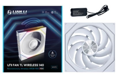 Lian Li Uni Fan TL Obudowa komputera, Procesor Wentylator 14 cm Biały 1 szt.