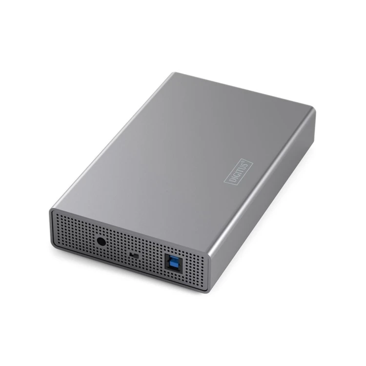 Digitus Obudowa dysku twardego USB 3.0, 3,5", SATA, 16 TB, aluminium