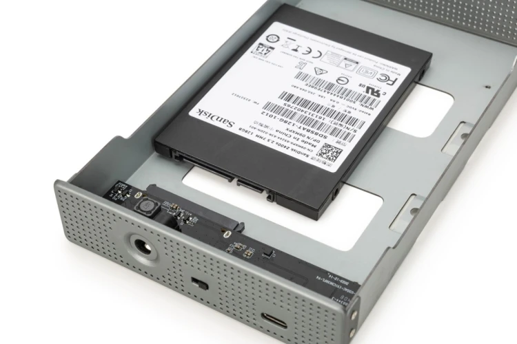 Digitus Obudowa dysku twardego USB 3.0, 3,5", SATA, 16 TB, aluminium