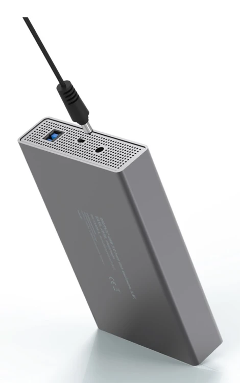 Digitus Obudowa dysku twardego USB 3.0, 3,5", SATA, 16 TB, aluminium