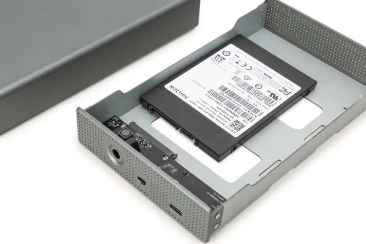 Digitus Obudowa dysku twardego USB 3.0, 3,5", SATA, 16 TB, aluminium