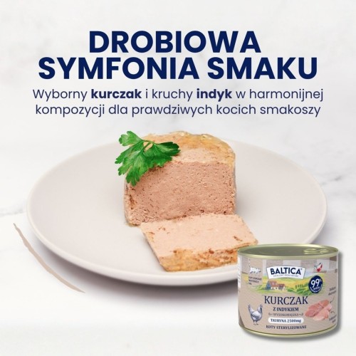 BALTICA SMAKI REGIONÓW Kot dorosły Kurczak 185g