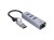 Conceptronic ABBY25G stacja dokująca Przewodowa USB 3.2 Gen 1 (3.1 Gen 1) Type-A + Type-C Szary