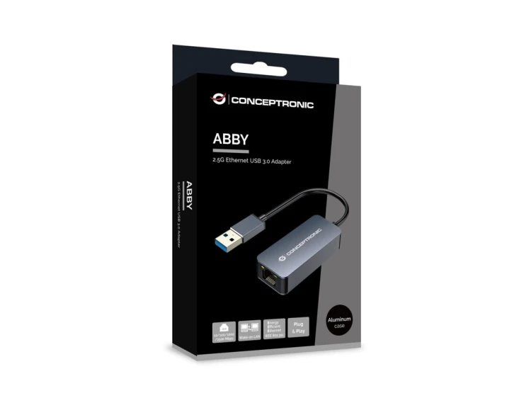 Conceptronic ABBY12G karta sieciowa Ethernet 2500 Mbit/s