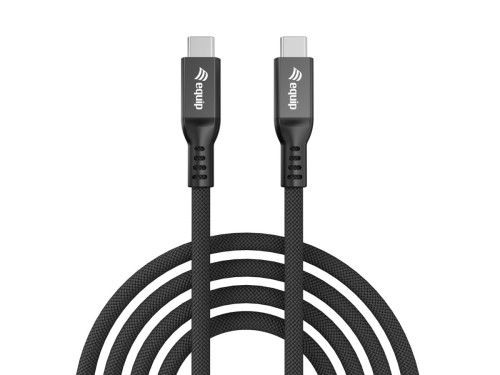 Equip 128442 kabel USB USB4 Gen 4x2 2 m USB C 80 Gbit/s 240 W Czarny