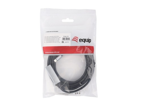 Equip 133356 kabel USB USB 3.2 Gen 1 (3.1 Gen 1) 5 m USB C 5 Gbit/s Czarny