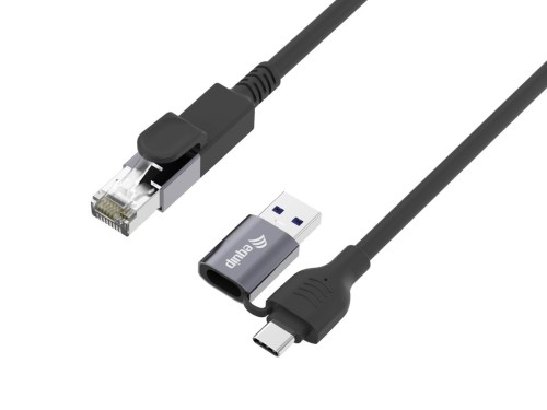 Equip 133104 kabel sieciowy Czarny 5 m