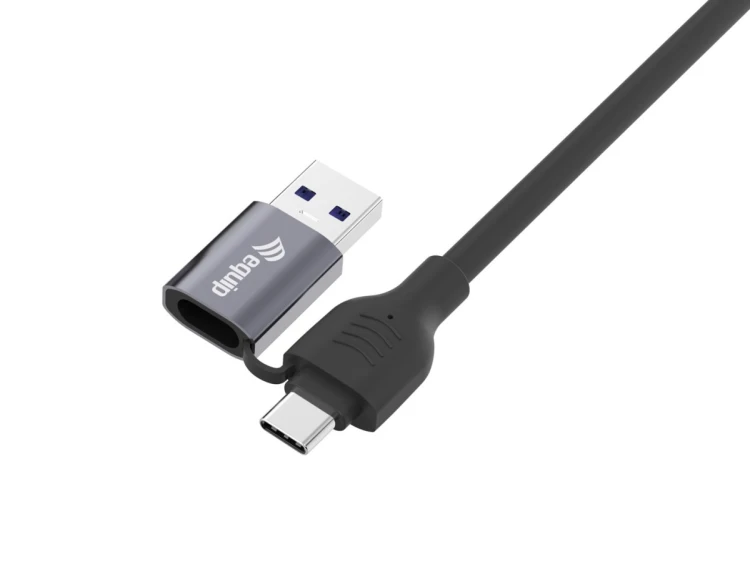 Equip 133104 kabel sieciowy Czarny 5 m