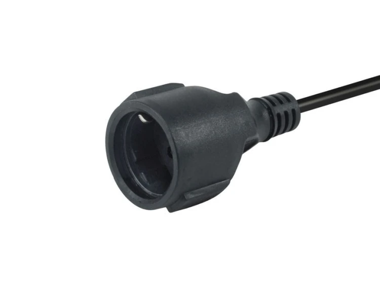 Equip 112183 kabel zasilające Czarny 10 m CEE7/7 CEE7/3