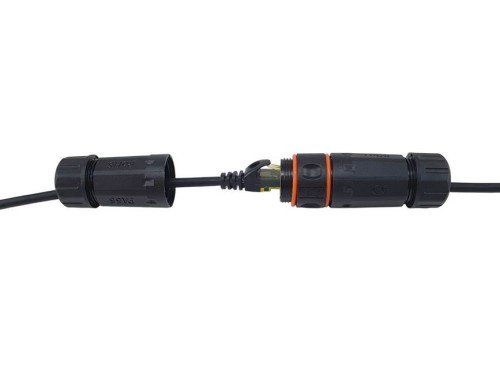 Equip 605110 kabel sieciowy Czarny 25 m Cat6a S/FTP (S-STP) Okrągły