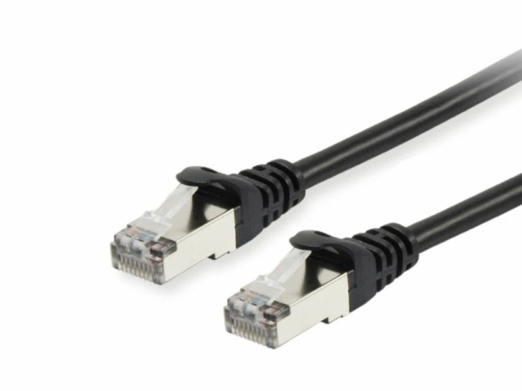 Equip 615594 kabel sieciowy Czarny 30 m Cat6 S/FTP (S-STP) Okrągły