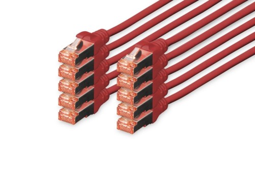 Digitus CAT 6 S-FTP patch cord, Cu,