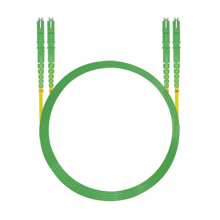 Helos 254650 kabel InfiniBand / światłowodowy 0,5 m E-2000 (LSH) E-2000/APC Żółty