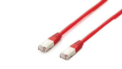 Equip 605626 kabel sieciowy Czerwony 10 m Cat6a S/FTP (S-STP) Okrągły