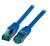 EFB Elektronik MK6001.20BL kabel sieciowy Niebieski 20 m Cat6a S/FTP (S-STP) Okrągły