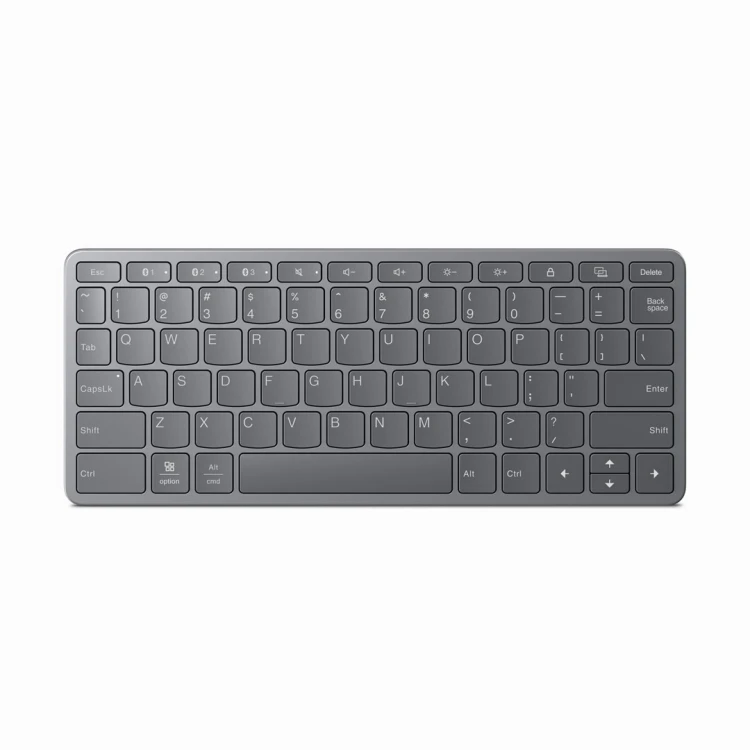 Lenovo ZG38C05820 klawiatura Uniwersalne USB + Bluetooth QWERTY US English Szary