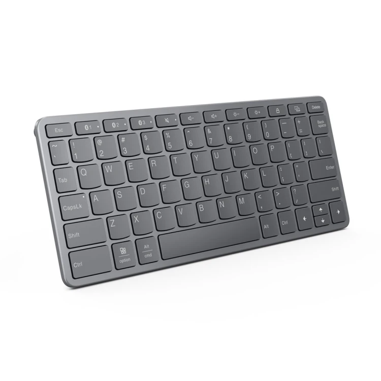 Lenovo ZG38C05820 klawiatura Uniwersalne USB + Bluetooth QWERTY US English Szary