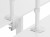 Equip 650166 uchwyt / stojak do monitorów 81,3 cm (32") Biurko Biały