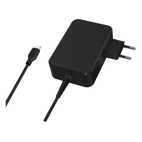 LC-Power LC-NB-GAN-90-C ładowarka do urządzeń przenośnych Laptop Czarny Prąd przemienny Wewnętrzna