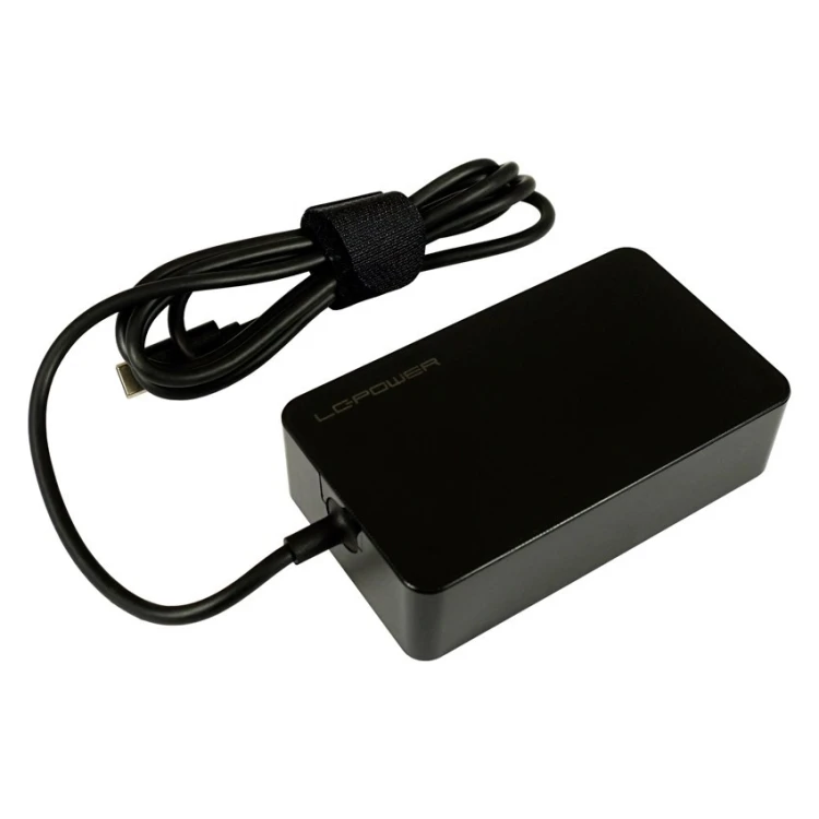 LC-Power LC-NB-PRO-65-C adapter zasilający/ inwentor Wewnętrzna 65 W Czarny