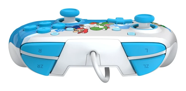 PDP Rematch: Mario Escape Wielobarwny USB Gamepad Analogowa/Cyfrowa Nintendo Switch, Nintendo Switch Lite, Nintendo Switch OLED