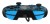 PDP Rematch: Sheikah Shoot Czarny, Niebieski USB Gamepad Analogowa/Cyfrowa Nintendo Switch, Nintendo Switch Lite, Nintendo Switch OLED