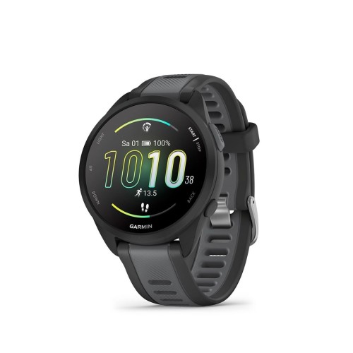 Garmin Forerunner 165 3,05 cm (1.2") AMOLED 43 mm Cyfrowy 390 x 390 px Ekran dotykowy Czarny GPS